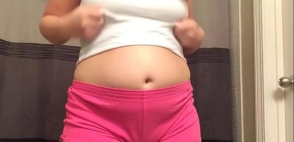  FatGirlsHome.COM - (HD) Chubby belly rub and swing Preview